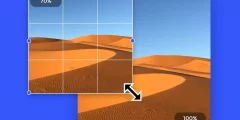 تغيير حجم الصورة
