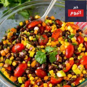 سلطة ملونة و مغذية