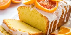 الكيك بالبرتقال