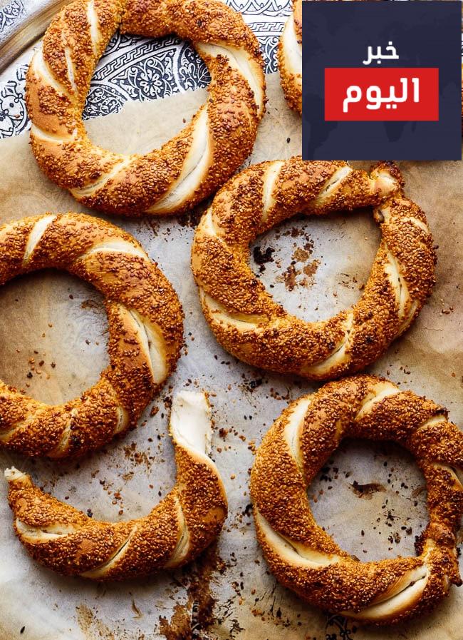 دوائر السميط مع صلصة الثوم