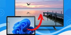 توصيل الكمبيوتر بالتلفزيون
