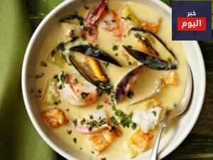 طريقة عمل شوربة بحريات