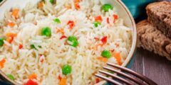 طريقة عمل الأرز بالخضار