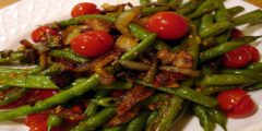 طريقة عمل سلطة الفاصوليا الخضراء