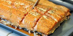 طريقة عمل فيليه السّلمون المشوي