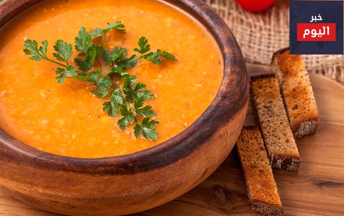 طريقة عمل شوربة العدس الاردنية