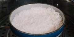 طريقة عمل أرز على البخار