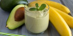 عصير الأفوكادو والموز