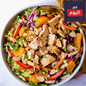 سلطة الدجاج الآسيوية