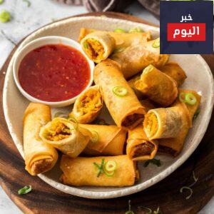 طريقة عمل سبرينغ رول بالخضر