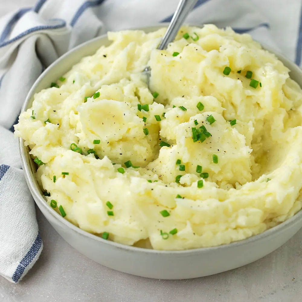 طريقة عمل بطاطا بوريه بالصور