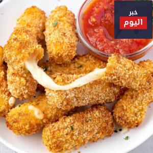أصابع الموزاريلا المقليه