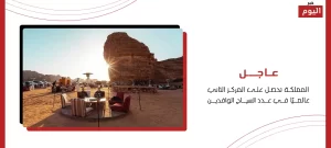 المملكة تحصل على المركز الثاني
