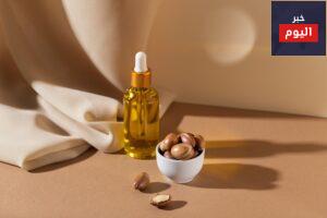 assortment natural argan oil dropper