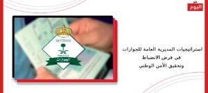 استراتيجيات المديرية العامة للجوازات في فرض الانضباط وتحقيق الأمن الوطني