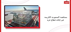مساهمة السعودية الكريمة في إغاثة قطاع غزة