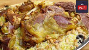 طريقة المندي لحم