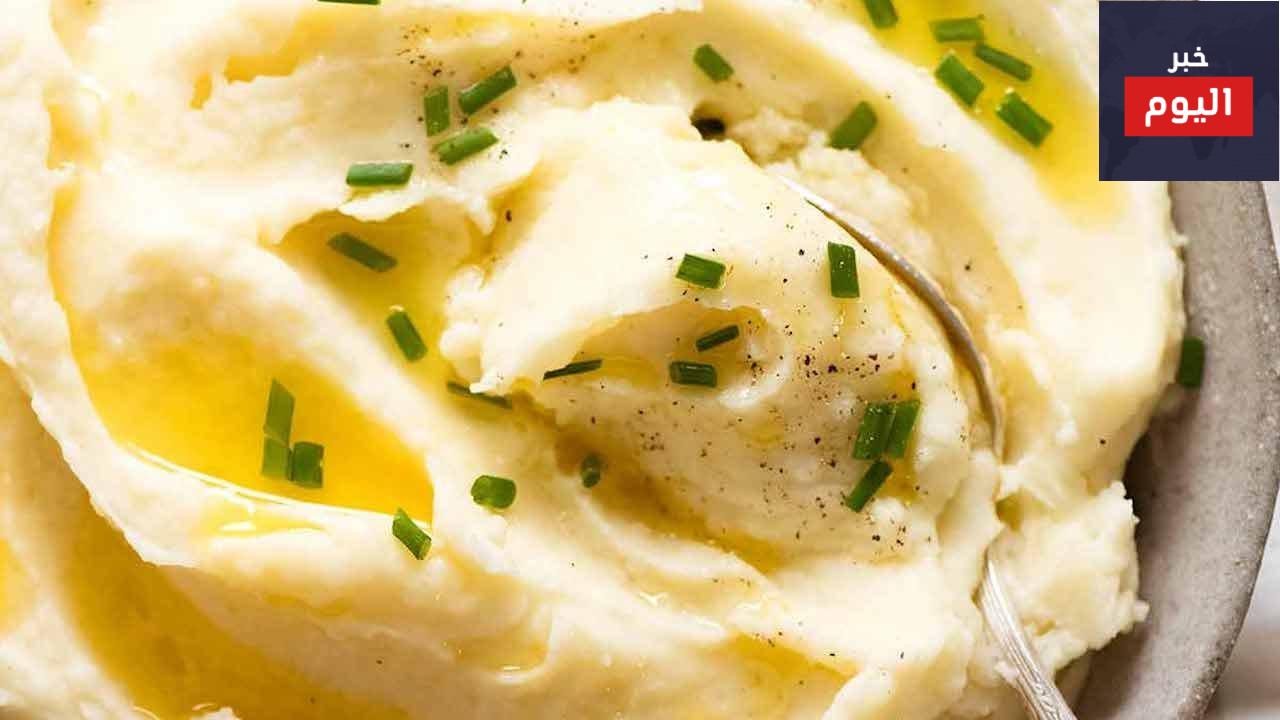 طريقة البطاطس المهروسه