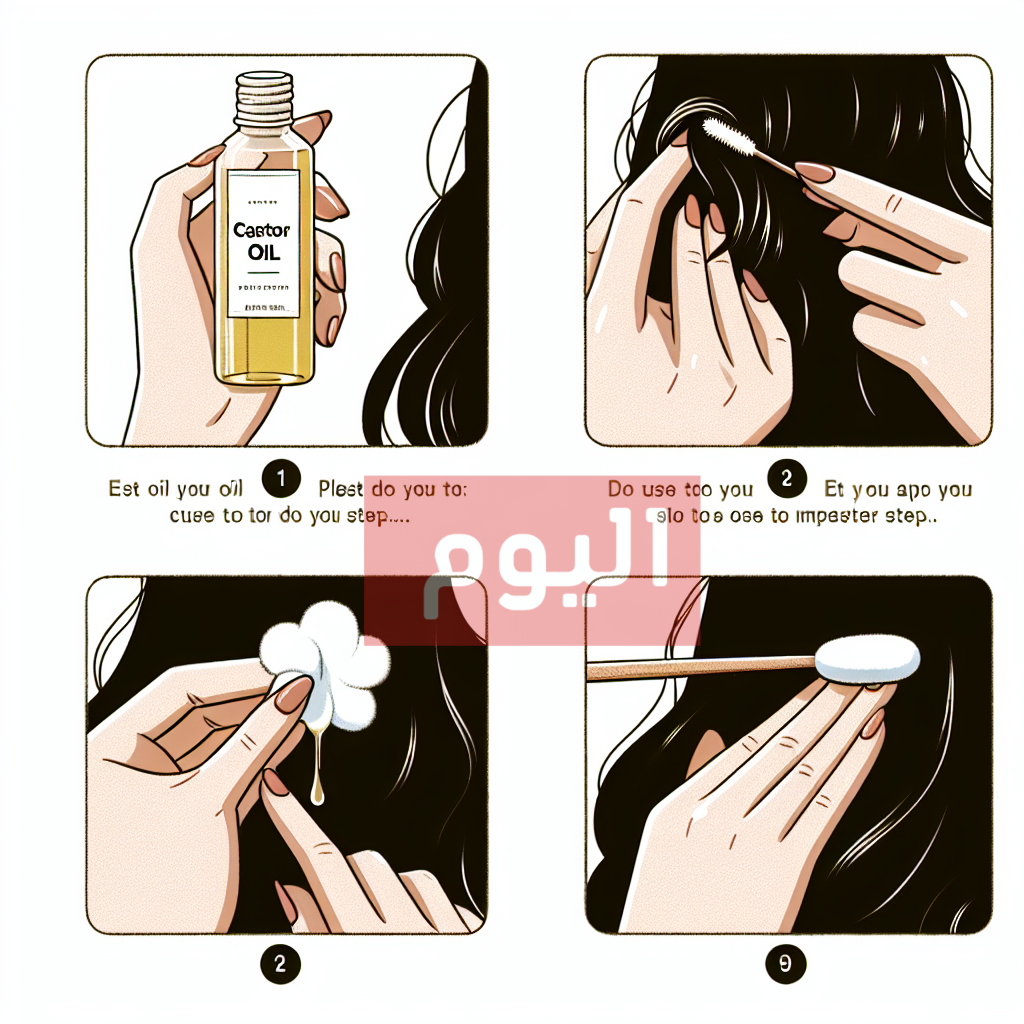 طريقة استخدام زيت الخروع