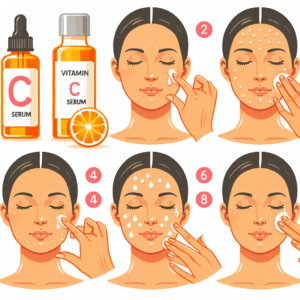 طريقة استخدام سيروم فيتامين سي للوجة