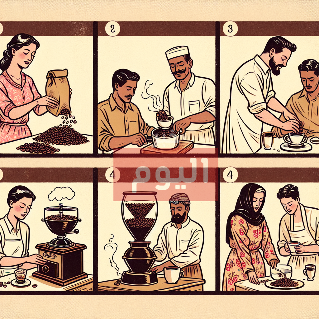 طريقة عمل قهوه