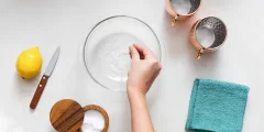 طريقة تنظيف النحاس بملح الليمون