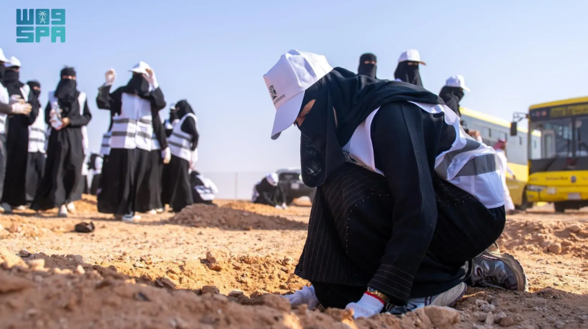 هيئة تطوير محمية الملك سلمان الملكية تنظم مبادرة لزراعة 3000 شتلة
