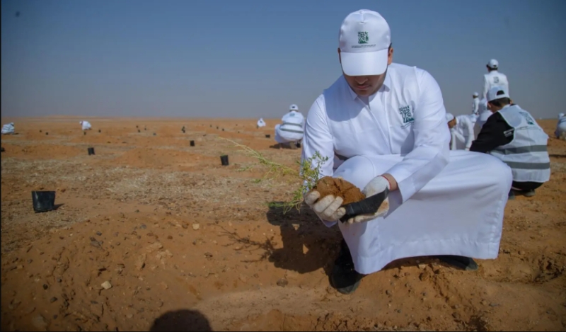 هيئة تطوير محمية الملك سلمان الملكية تنظم مبادرة لزراعة 3000 شتلة 3 هيئة تطوير محمية الملك سلمان الملكية تنظم مبادرة لزراعة 3000 شتلة