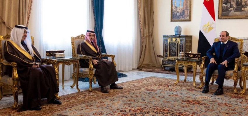 تنسيق سعودي مصري لحل أزمات السودان واليمن والصومال وقطاع غزة