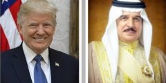 ترمب يدين العدوان الإيراني على البحرين