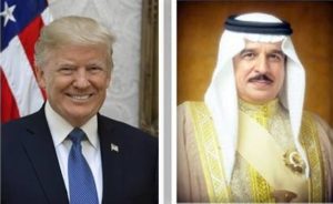 ترمب يدين العدوان الإيراني على البحرين